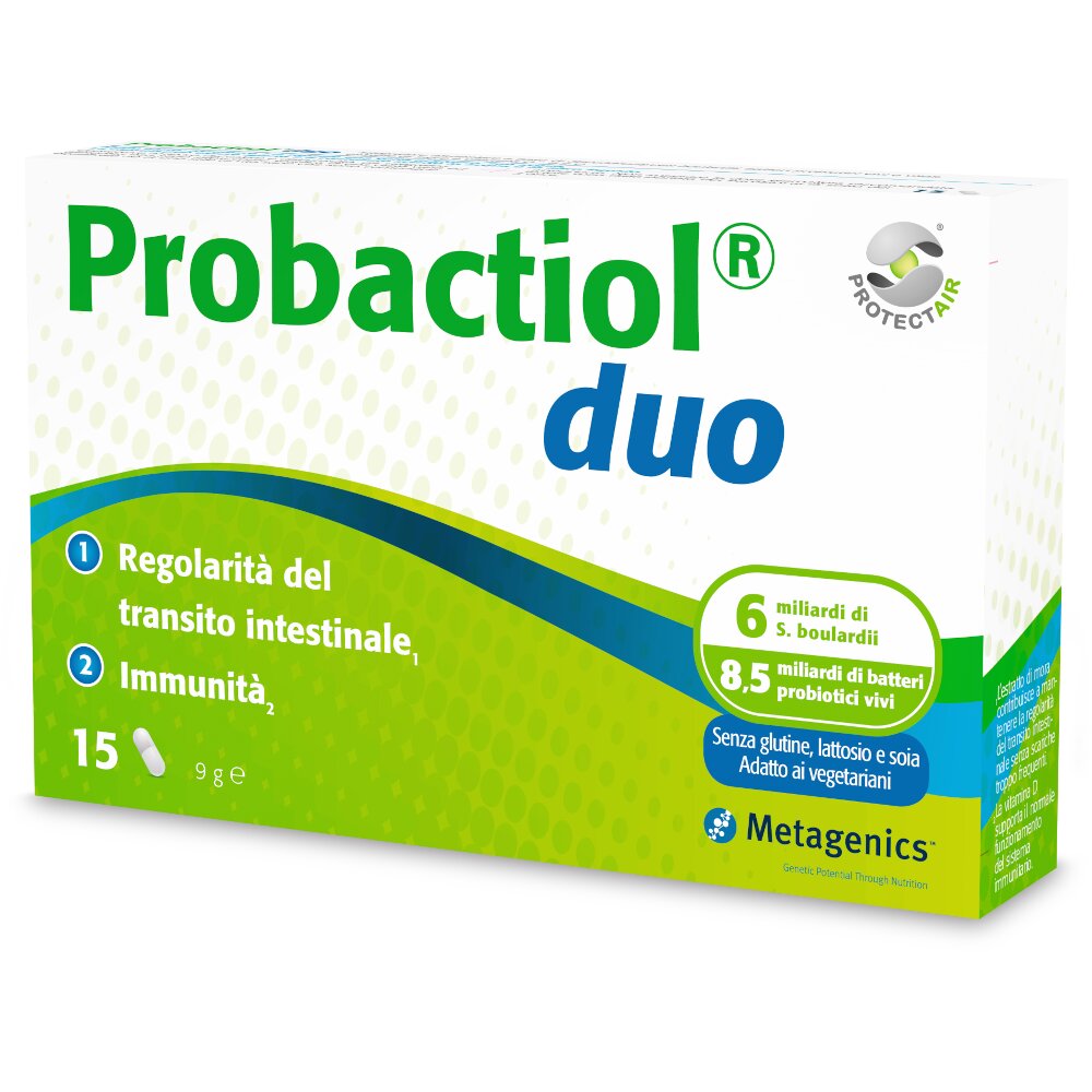 Probactiol Duo benessere intestinale 15 capsule-2