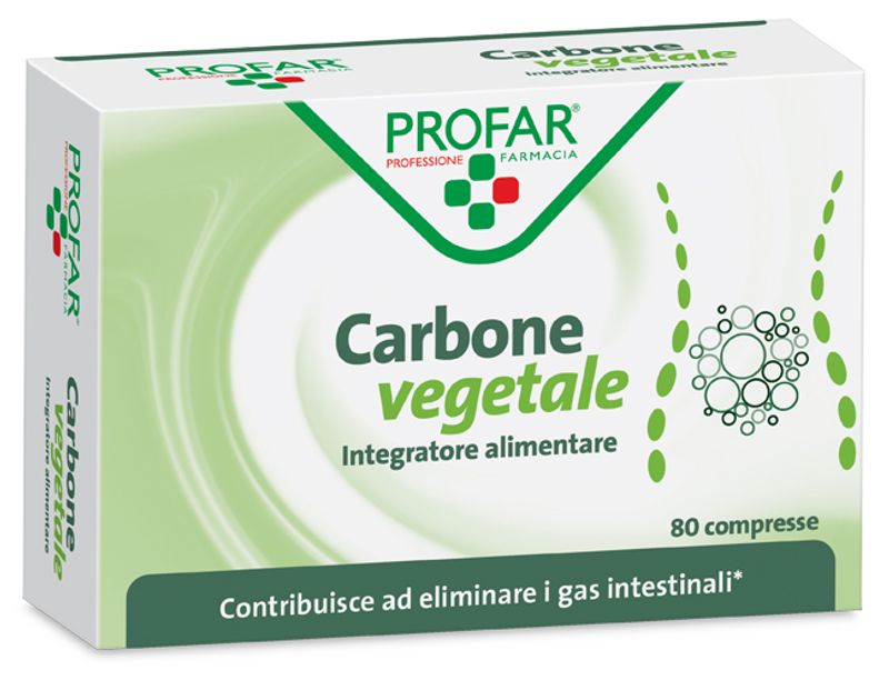 Profar Carbone Vegetale 80 compresse-1