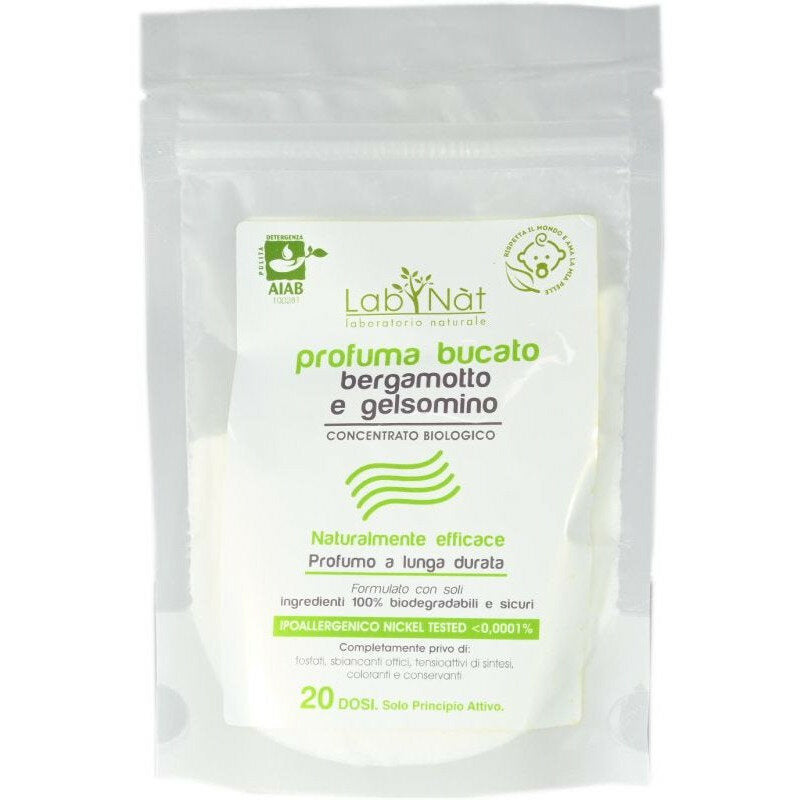 Lab Natù Profuma Bucato Bergamotto/Gelsomino 20 Dosi-2