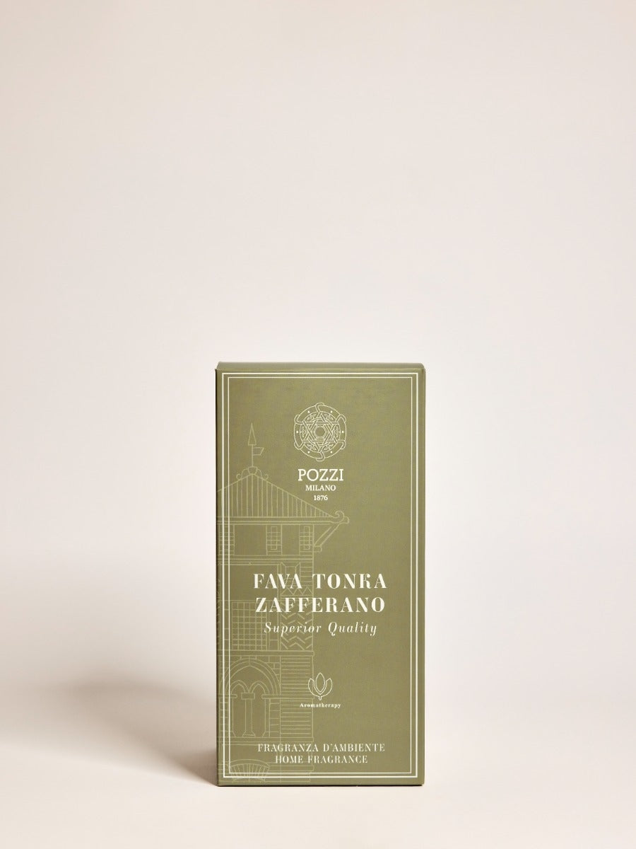 Pozzi Milano Fragranza Ambiente Fava Tonka E Zafferano 1 Litro-2