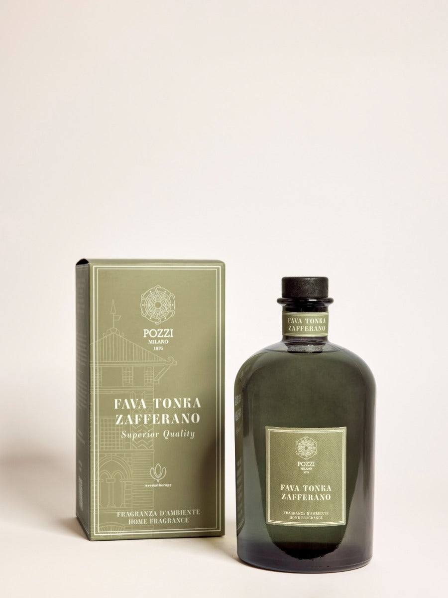 Pozzi Milano Fragranza Ambiente Fava Tonka E Zafferano 1 Litro-0