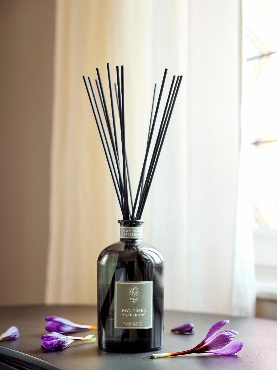Pozzi Milano Fragranza Ambiente Fava Tonka E Zafferano 1 Litro-3