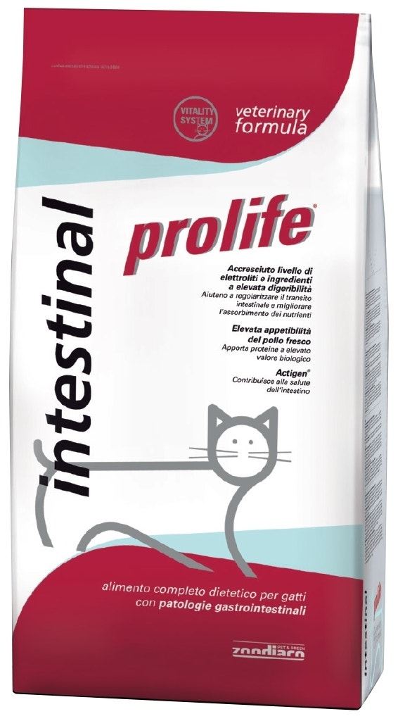 Prolife Veterinary Intestinal Cibo Secco Per Gatti Sacco 500g-1