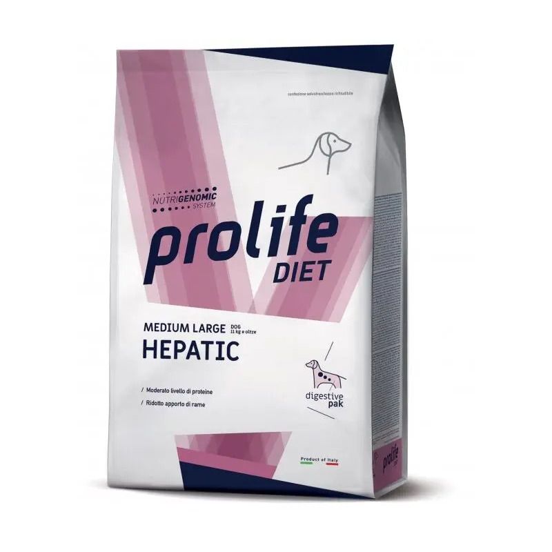 Prolife Hepatic Diet Cibo Secco Per Cani Taglia Media/Grande Sacco 2Kg-1