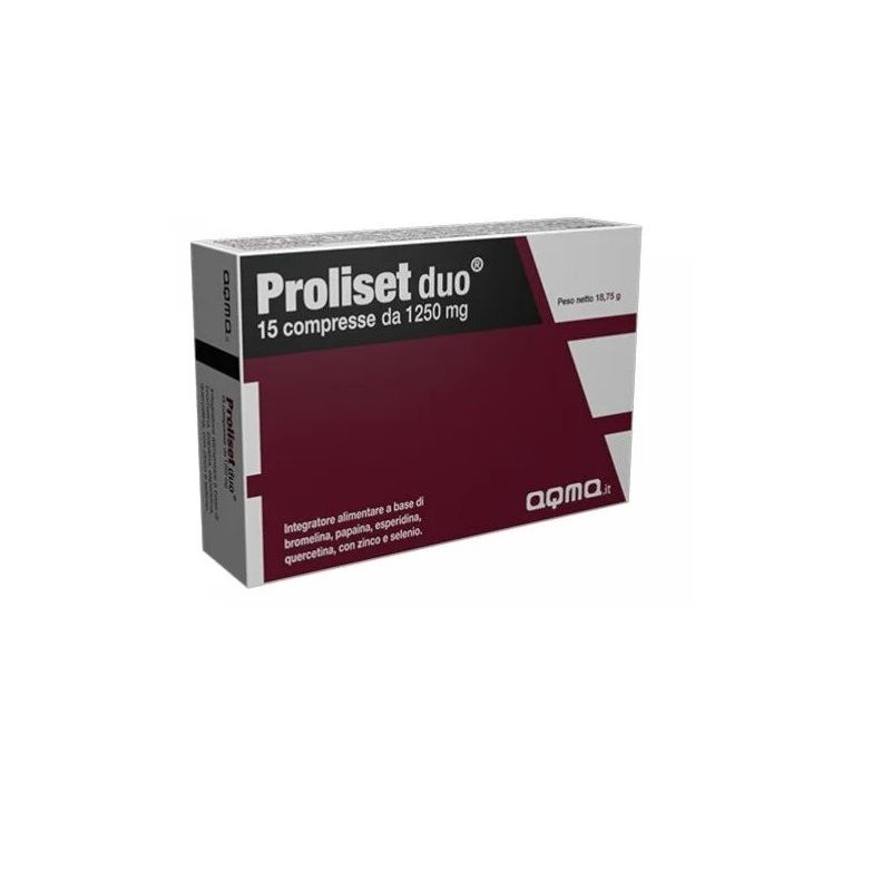 Proliset Duo integratore alimentare 15 compresse-1