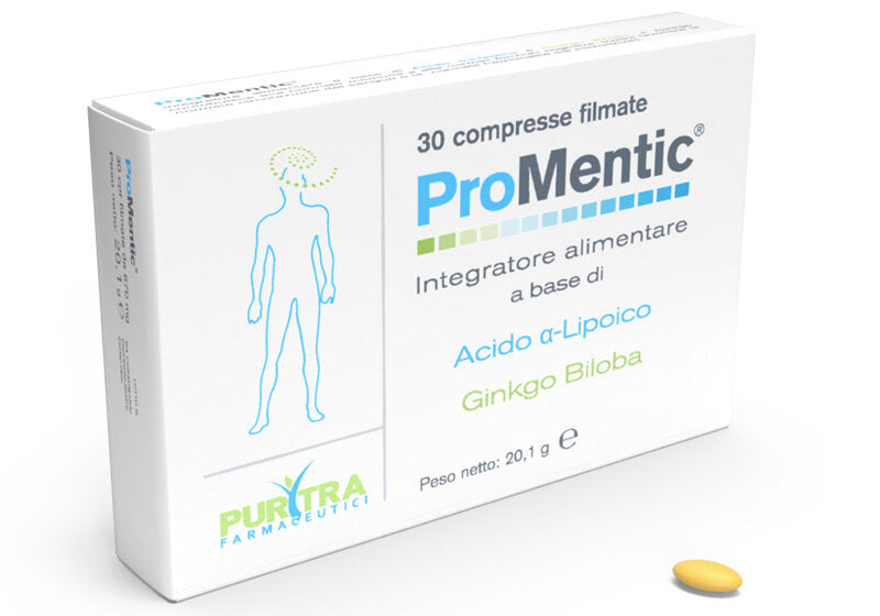 ProMentic controllo dei primi disturbi della memoria 30 compresse filmate-2