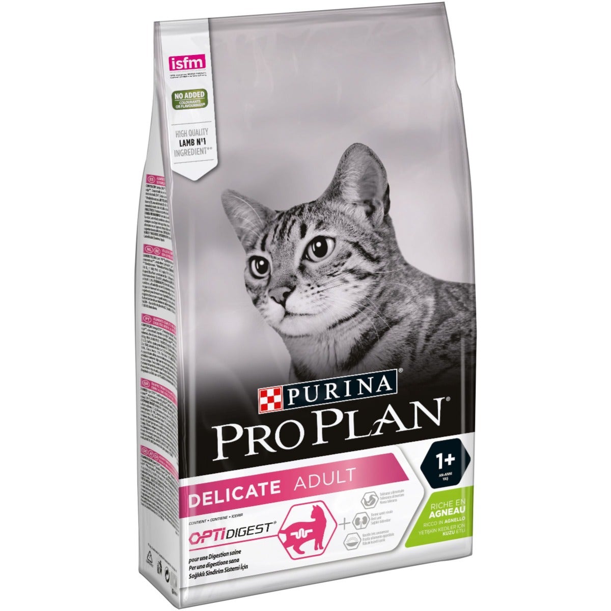 Purina Pro Plan Delicate Adult Gatto Crocchette Agnello Sacco 1,5kg-1