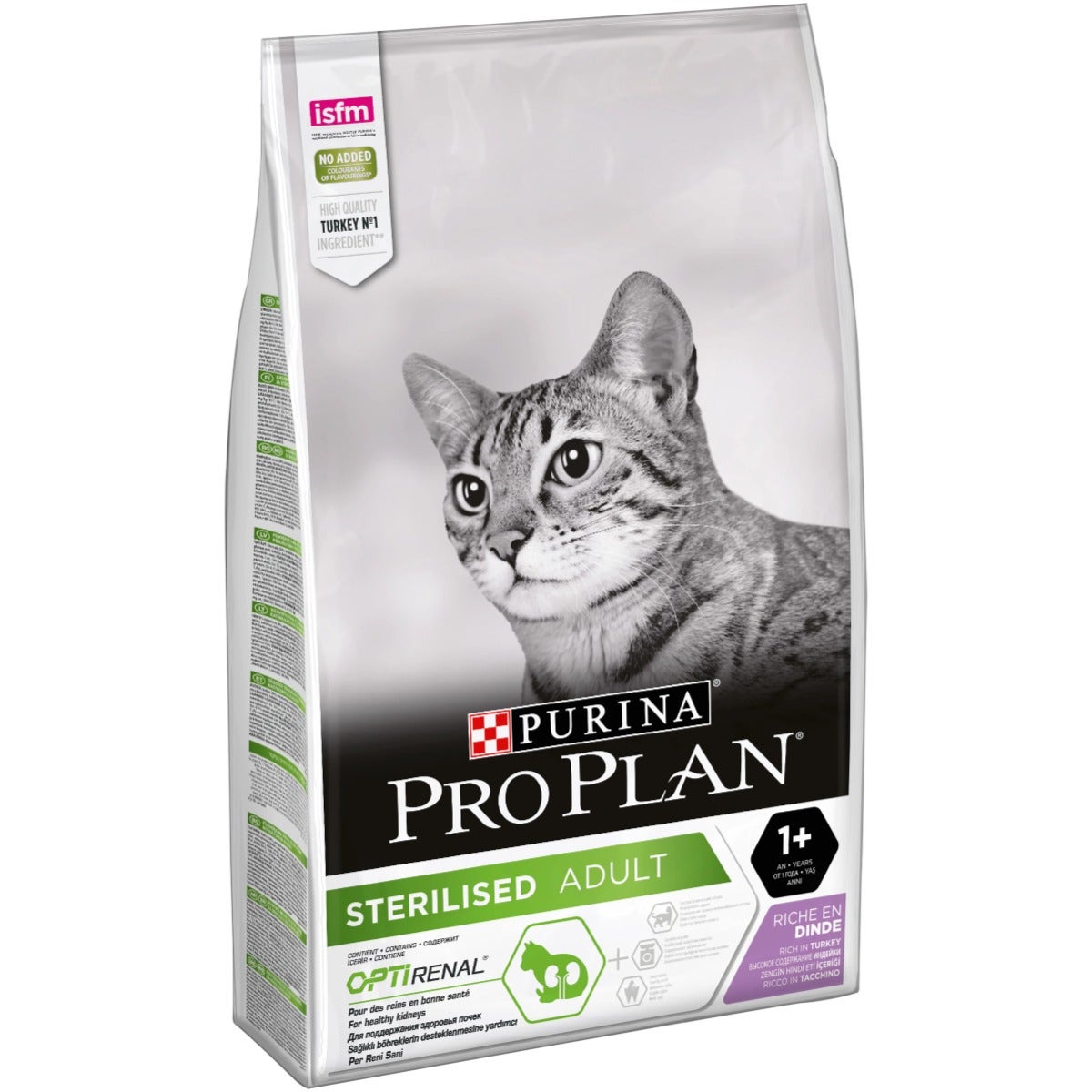 Purina Pro Plan Sterilised Gatto Crocchette Tacchino Sacco 10kg-1
