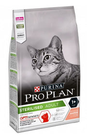 Nestle' Purina Proplan Sterilised Optisenses Con Salmone Cibo Secco Gatti Adulti Sterilizzati Sacco-1
