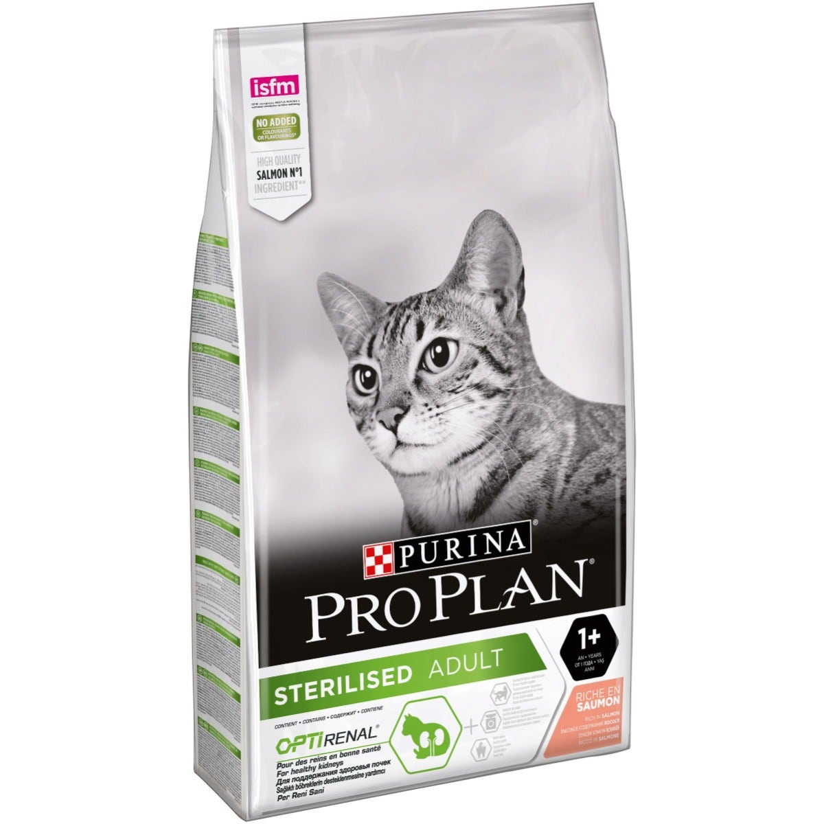 Purina Pro Plan Sterilised Gatto Crocchette Salmone Sacco 10kg-1