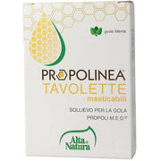 Alta Natura Propolinea Tavolette integratore di propoli 30 tavolette masticabili gusto menta-1