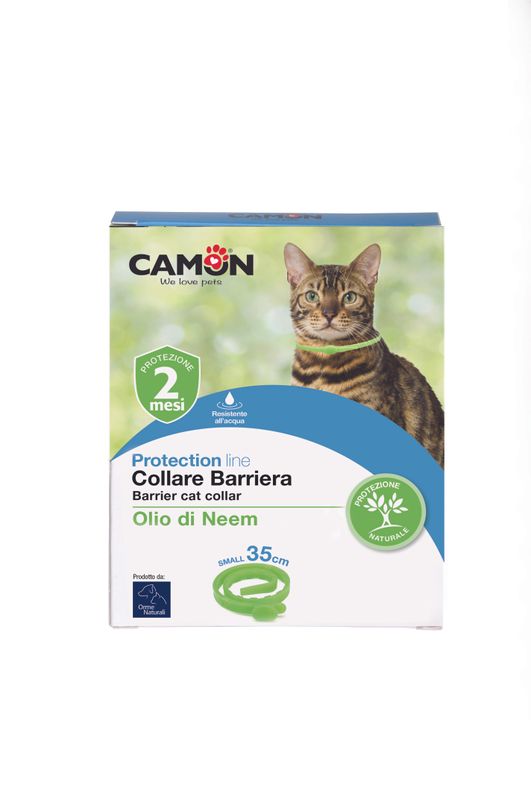 Protection Collare Barriera Olio di Neem per gatti collare 35cm-1