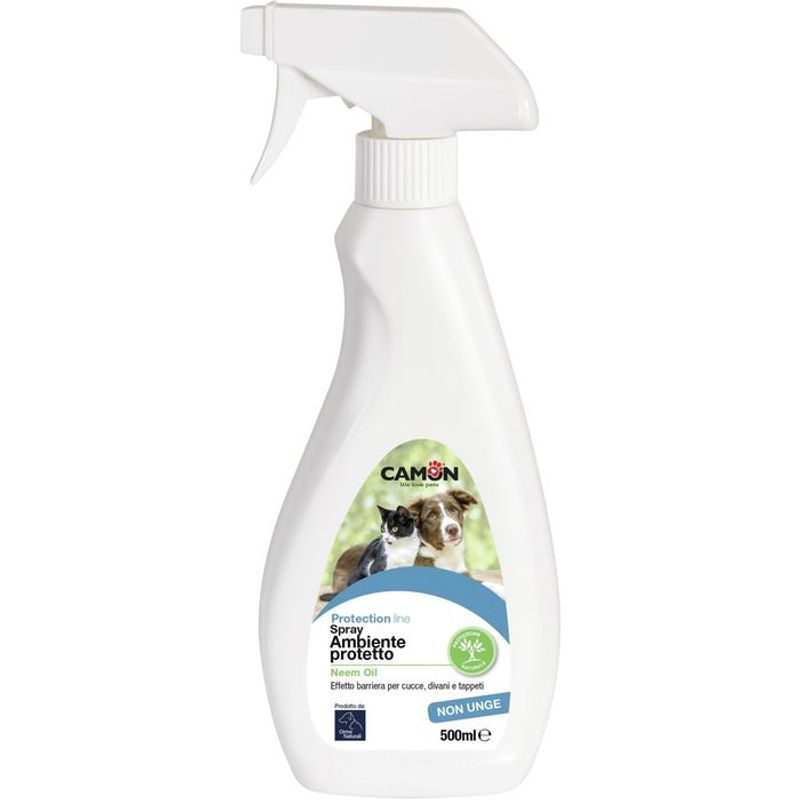 Camon Protection Spray Ambiente Antiparassitario Olio Di Neem Cane/Gatto 500ml-1