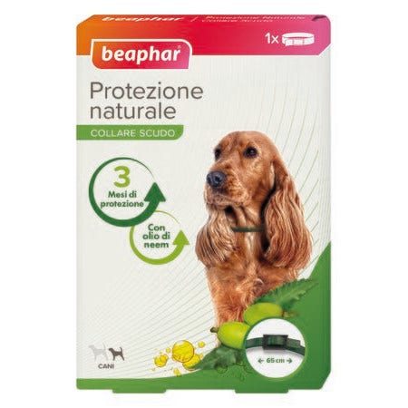 Beaphar Protezione Naturale Collare Antiparassitario Cane Piccolo/Medio 65cm Di Lunghezza-1