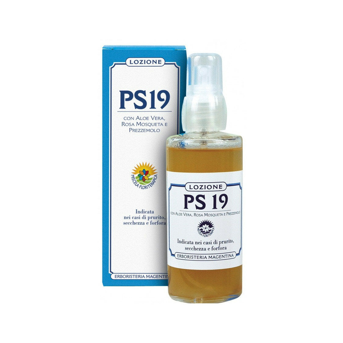 PS19 Lozione Per Capelli Indicata Nei Casi Di Prurito e Forfora 100ml-2