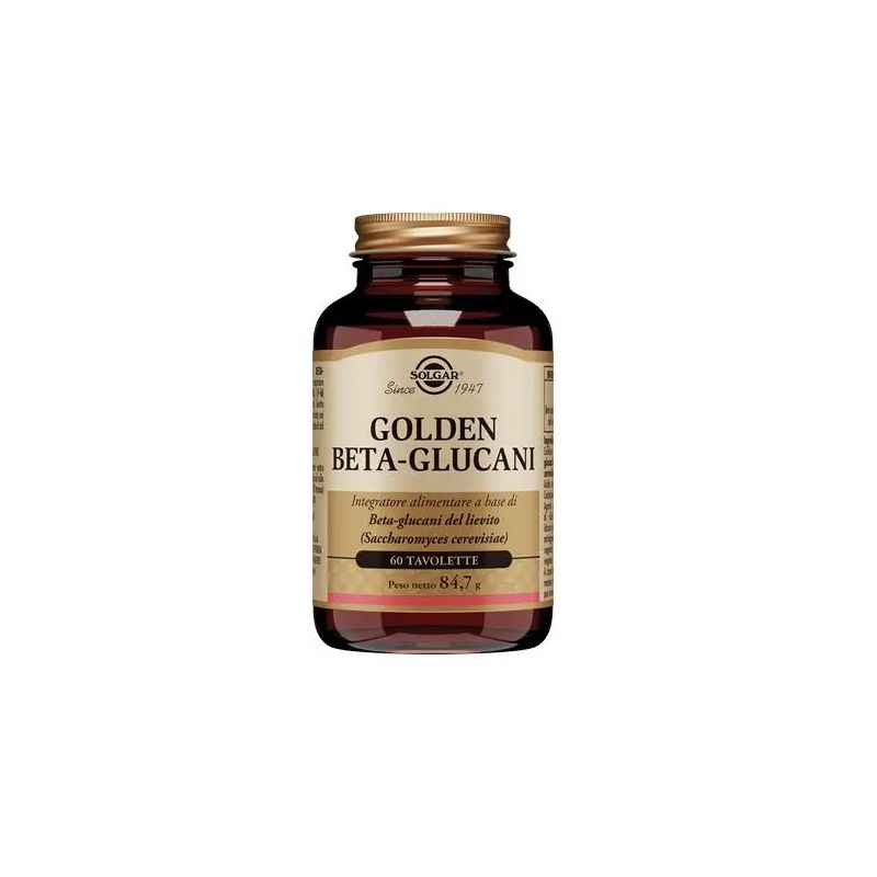 Solgar Golden Beta-Glucani integratore alimentare 60 tavolette-1