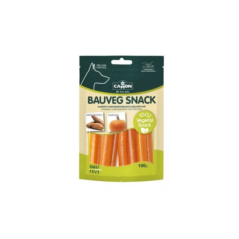 Camon Snack Patata Dolce/Zucca Per Cani 100g-1
