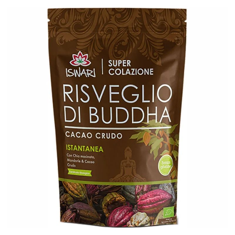 Iswari Risveglio di Buddha Cacao Crudo senza glutine 360g-1