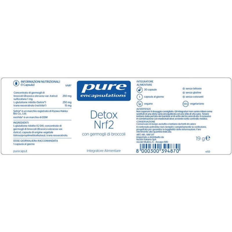Pure Encapsulations Detox NRF2 30 Capsule-2