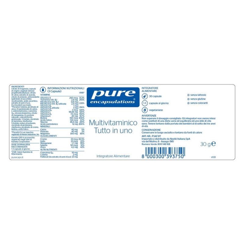 Pure Encapsulations Multivitaminico Tutto In Uno 30 Capsule-2