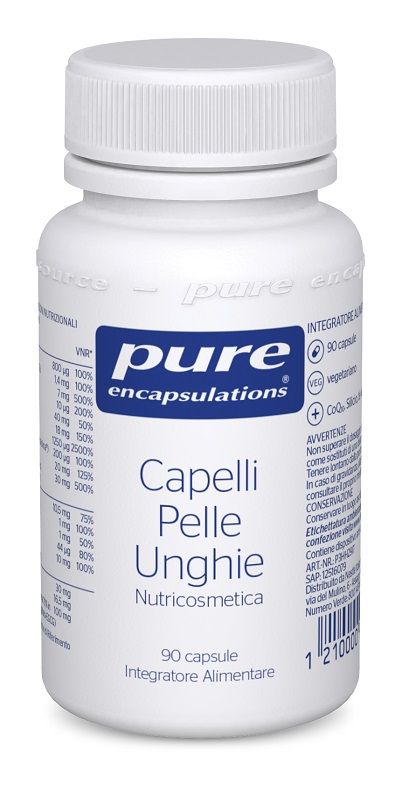 Nestle Pure Encapsulations Capelli Pelle Unghie integratore alimentare 90 capsule-1