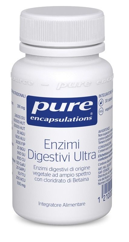 Nestle Pure Encapsulations Enzimi Digestivi Ultra per favorire la digestione 30 capsule-1