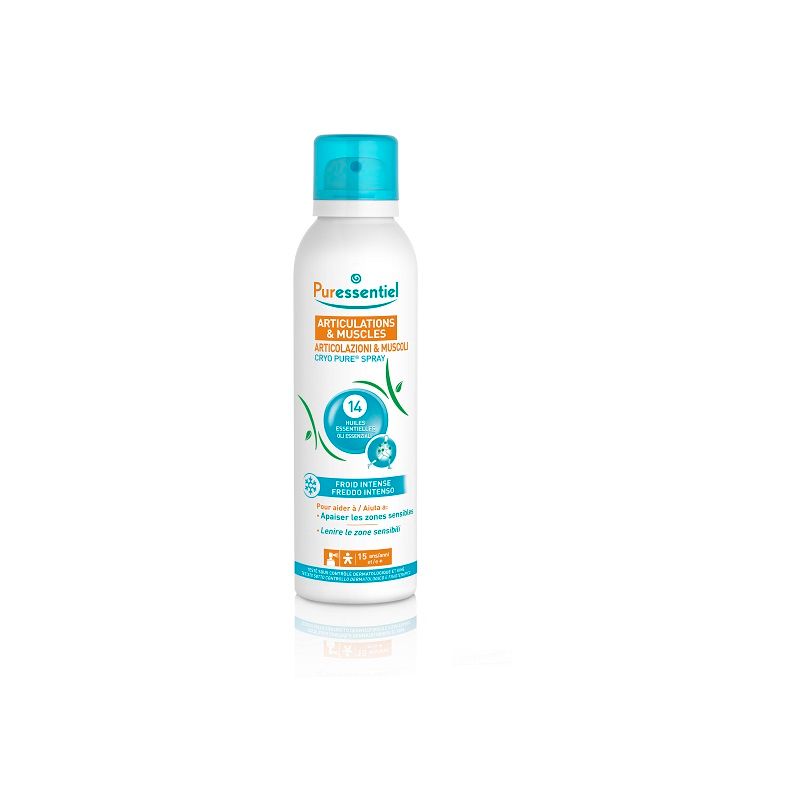 Puressentiel Cryo Pure Spray Freddo Intenso articolazioni e muscoli 150ml-1