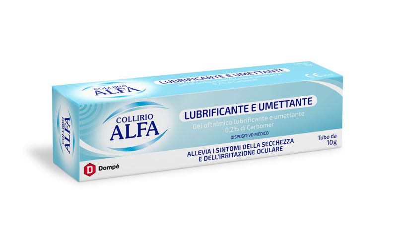Dompe Collirio Alfa Lubrificante e umettante tubo da 10g-2