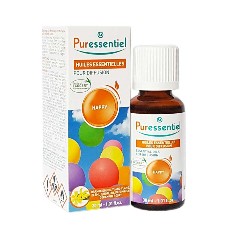 Puressentiel Happy Olio Essenziale per diffusione 30ml-1