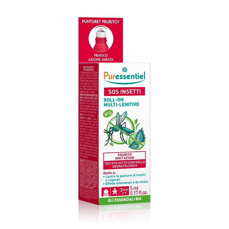 Puressentiel SOS Insetti roller multi-lenitivo Bio 5ml-1