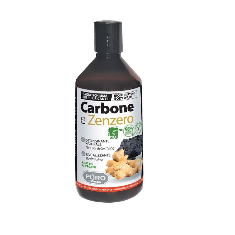 Forhans Bagnoschiuma Purificante Carbone E Zenzero 500ml-1