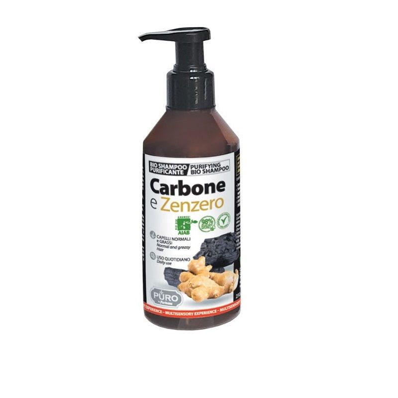 Forhans Puro Bio Shampoo Purificante Carbone E Zenzero 250ml-1
