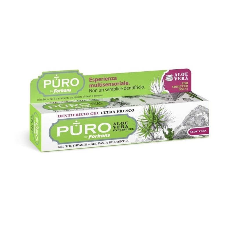 Forhans Puro dentifricio all'Aloe Vera 75ml-1