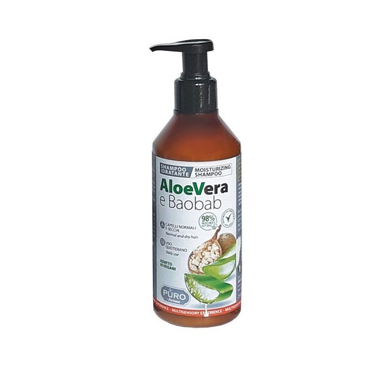 Forhans Puro Shampoo Idratante Aloe E Baobab 250ml-1
