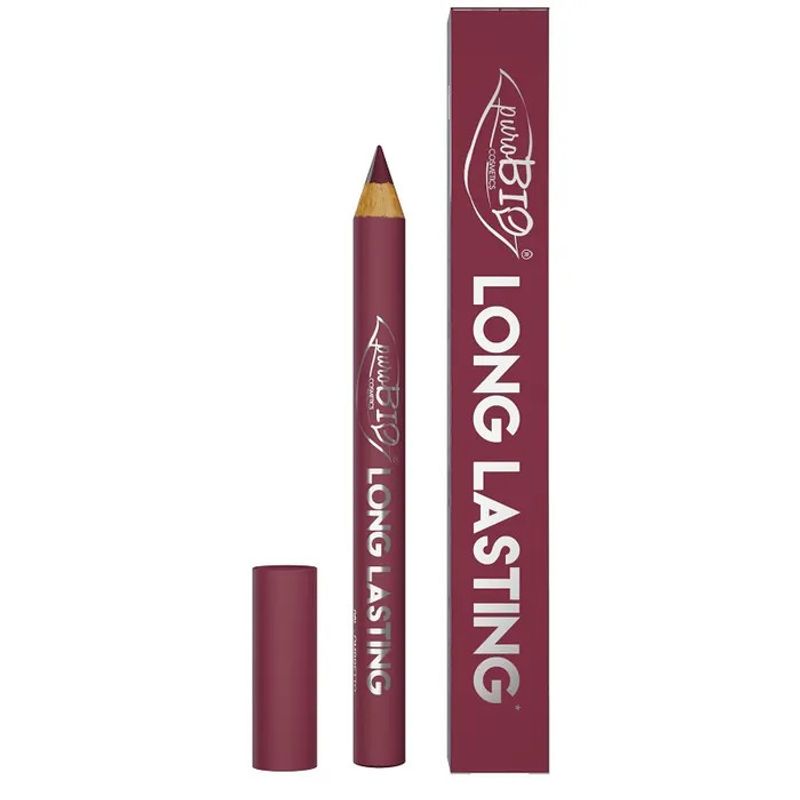 Purobio Cosmetics Matitone Rossetto Long Lasting 0.16 Burgundy 3g-1