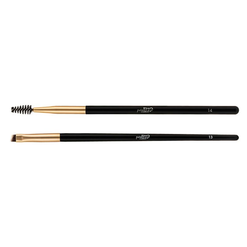 PuroBio Cosmetics Kit Pennelli n.13 + n.14 2 pezzi-1
