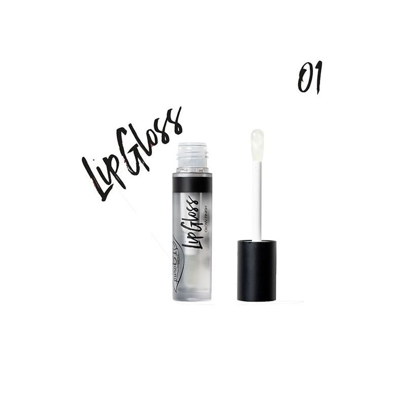 PuroBio Lip Gloss Glow Finish lucidalabbra n.01 trasparente-1