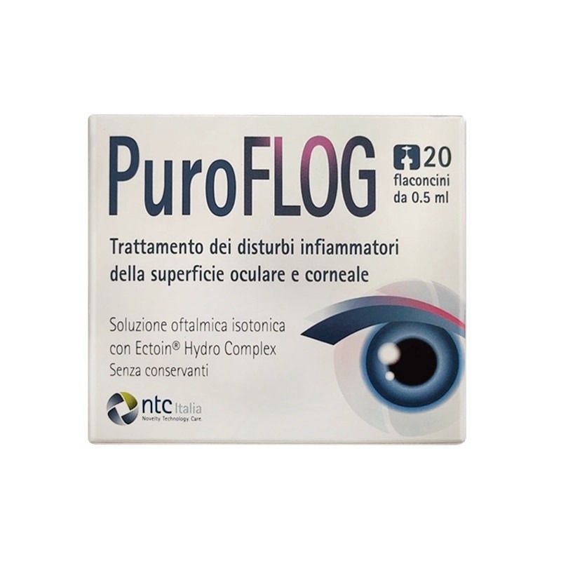 PuroFLOG soluzione oftalmica isotonica 20 flaconcini-1