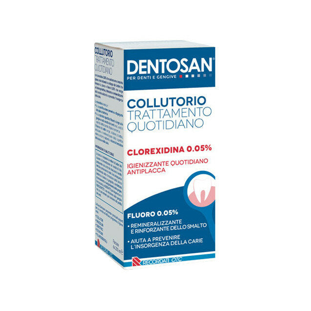 Dentosan Trattamento Quotidiano Clorexidina 0,05% collutorio senza alcool 200ml-3