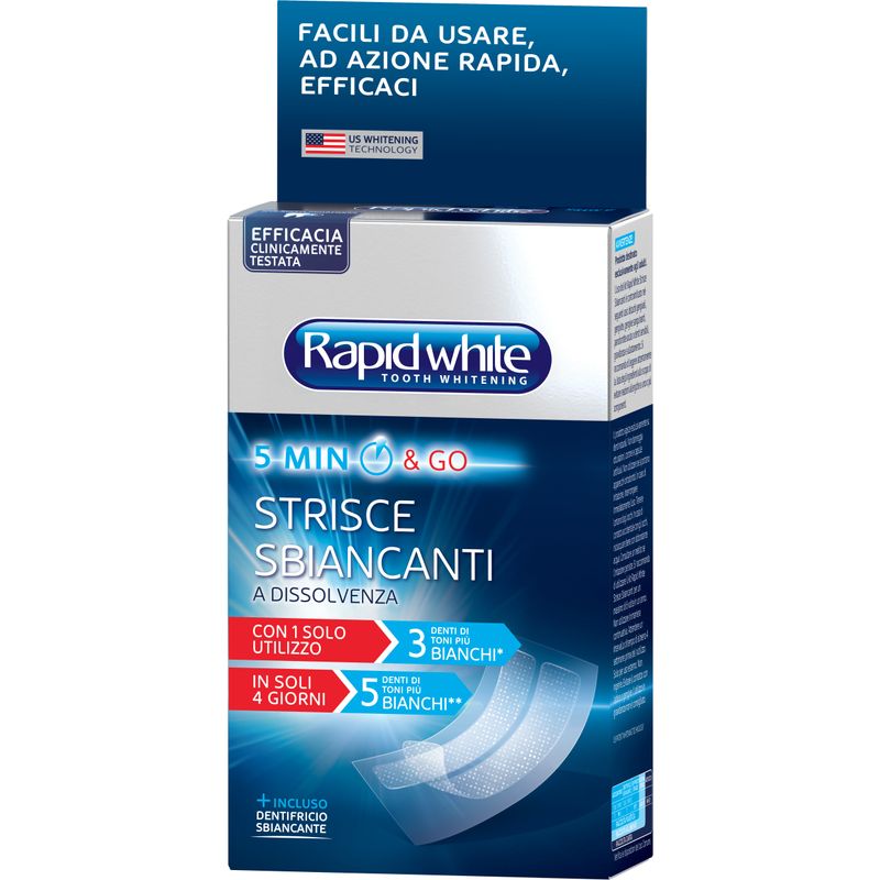 Rapid White Whitening Strip Kit-1
