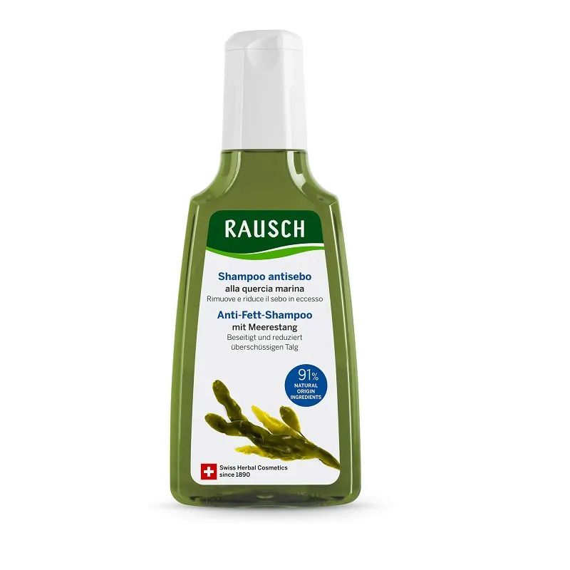 Rausch Shampoo Antisebo Alla Quercia Marina 200ml-1