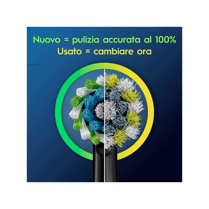 Oral-B Testine Di Ricambio Pro Cross Action Black 5 Pezzi-14