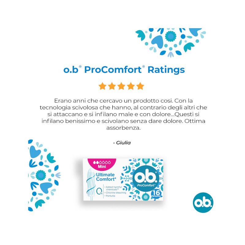 Ob ProComfort Mini Assorbenti Interni 16 Pezzi-8