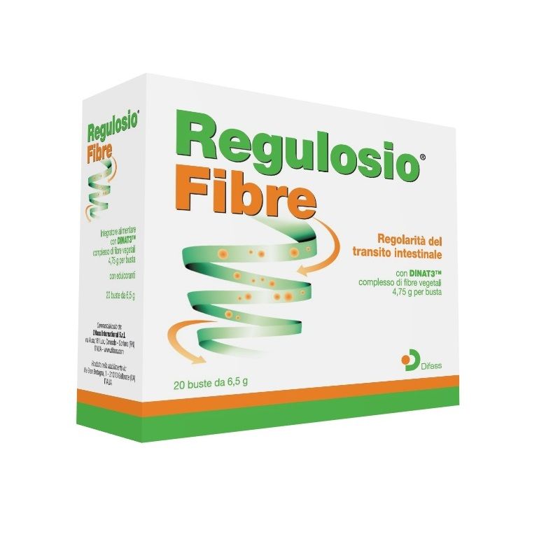 Regulosio Fibre per la regolarità del transito intestinale 20 buste-1