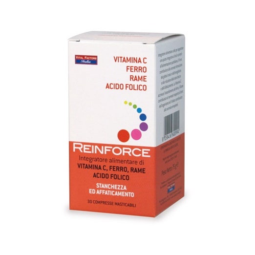 Reinforce Ferro + Vitamina C + Rame + Acido Folico-1