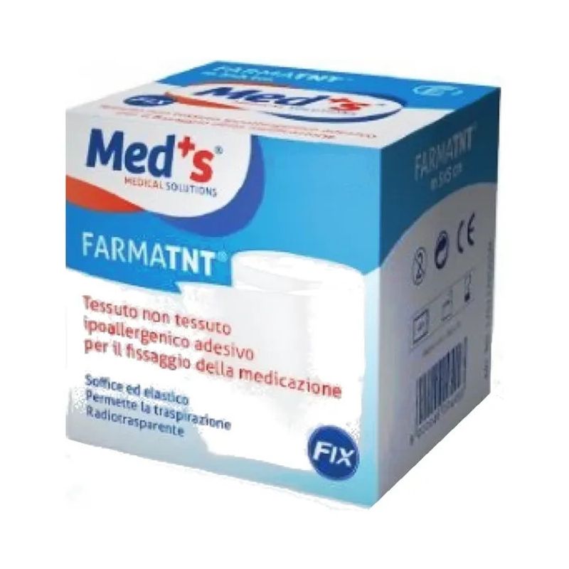 Meds Farmatnt Cerotto Ipoallergenico Adesivo Tessuto Non Tessuto Fix 500x2,5cm-1