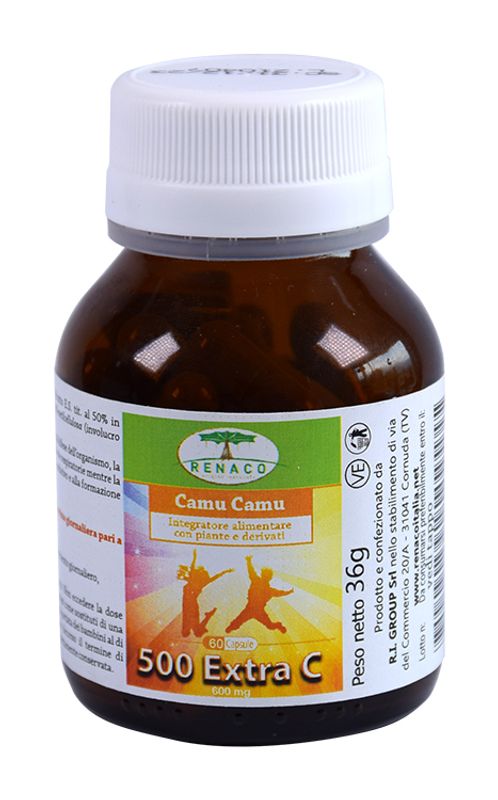 Renaco Camu Camu 500 Extra C integratore alimentare 60 capsule-1