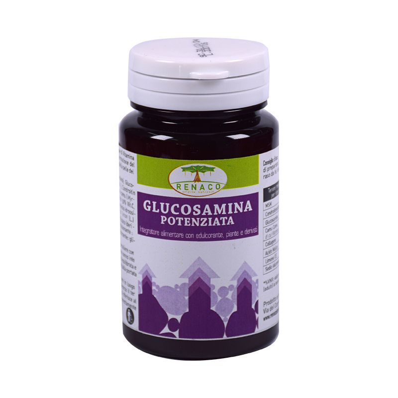 Renaco Glucosamina Potenziata Polvere utile alla formazione di collagene 75g-1