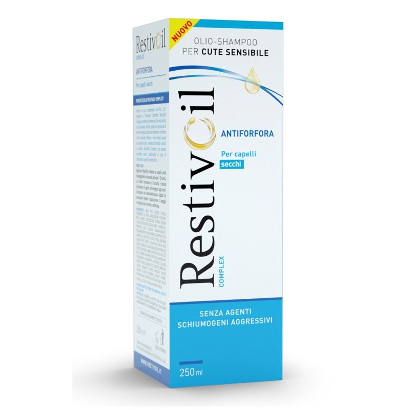 Restivoil Complex Olio-Shampoo Antiforfora per cute sensibile capelli secchi 250ml-1