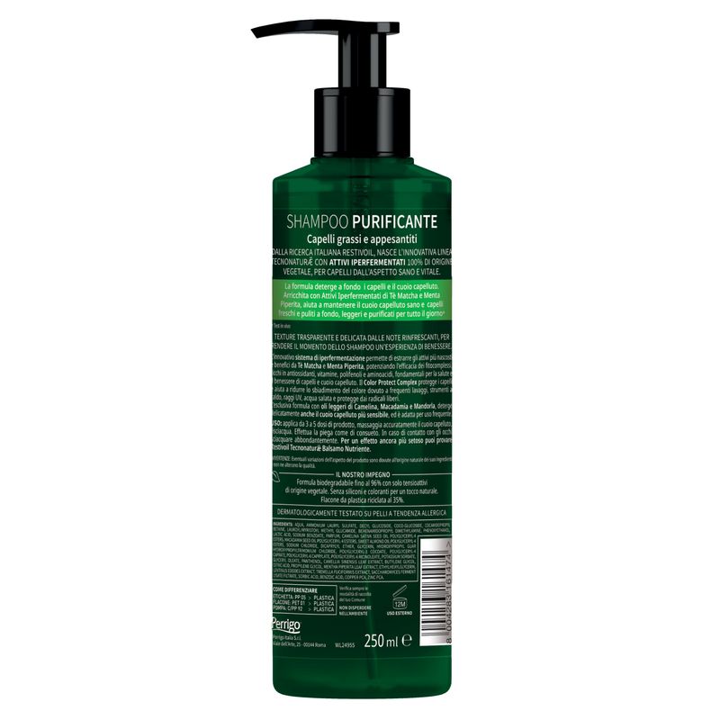 Restivoil Tecnonaturae Infusi Iperfermentati shampoo purificante 250ml-2